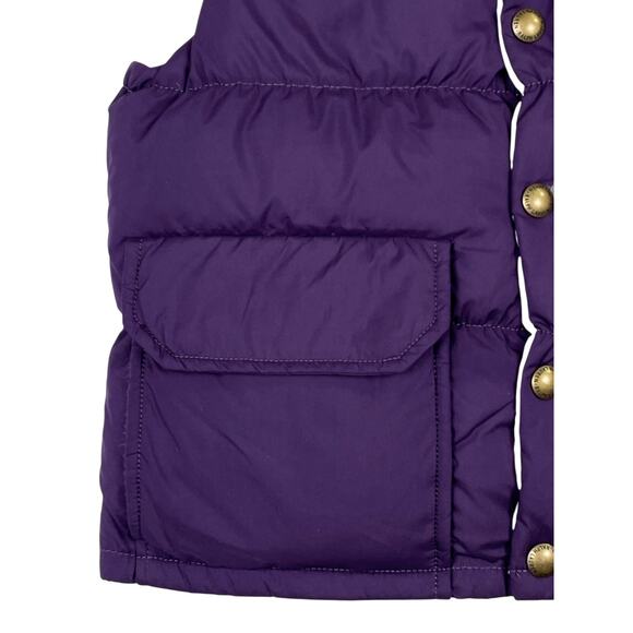 Ralph Lauren County Riders Jockey Vest Pony Reversible Down Vest Girl’s Medium - Picture 4 of 15